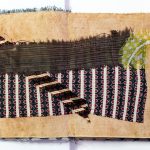 Fabric Concertina Book Collage