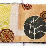 Fabric Concertina Book Collage