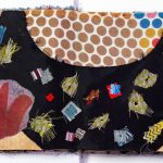 Fabric Concertina Book Collage