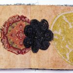 Fabric Concertina Book Collage