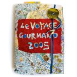 Artist Book/Junk Journal: Le Voyage Gourmand 2005