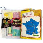 Artist Book/Junk Journal: Le Voyage Gourmand 2005