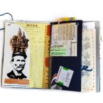 Artist Book/Junk Journal: Le Voyage Gourmand 2005