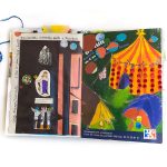 Artist Book/Junk Journal: Le Voyage Gourmand 2005